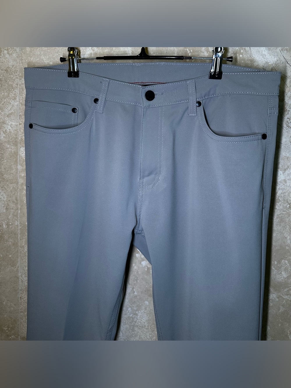 Jachs (34x32 actual) Light Gray Pants with Stretch